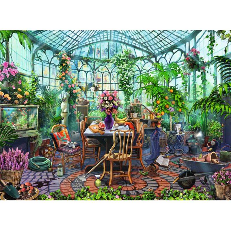 Puzzle 500 p - A morning in the greenhouse