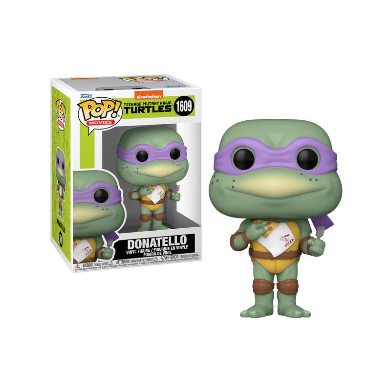 THE NINJA TURTLES - POP Movie N° 1609 - Donatello with Pizza