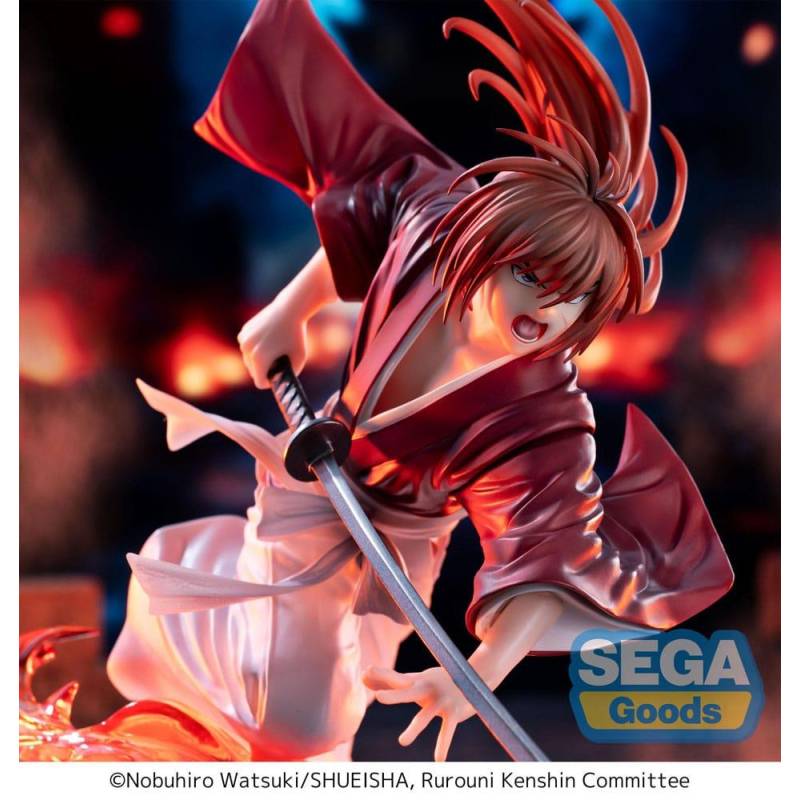 KENSHIN THE VAGABOND - Kenshin Himura - Luminasta Statuette 15cm