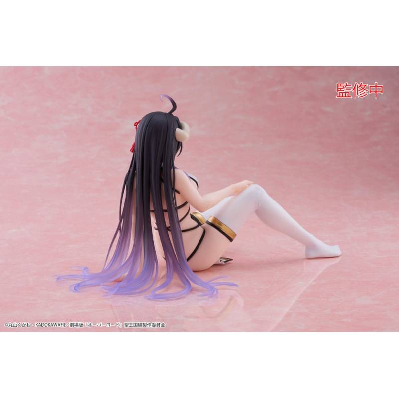 Overlord statuette PVC Desktop Cute Figure Albedo Chinese Dress Ver. 13cm