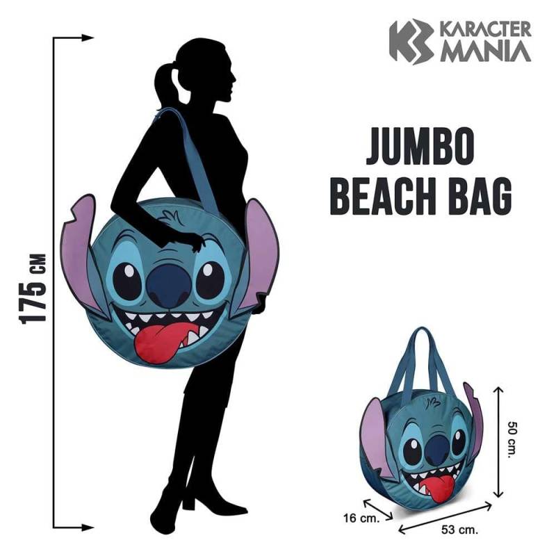 STITCH - Heady - Jumbo Round Shoulder Bag '53x50x16cm'