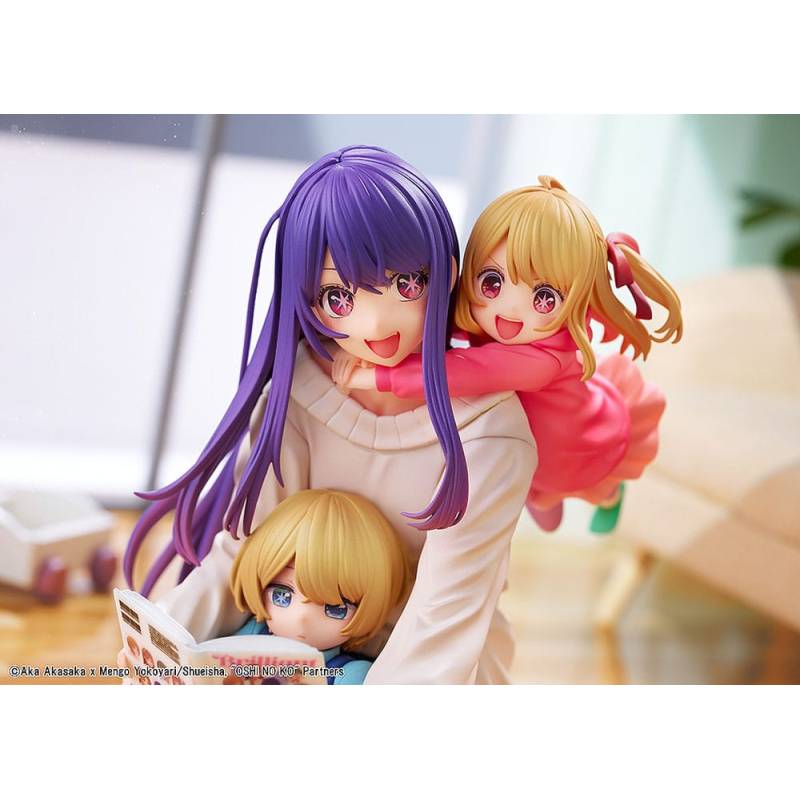 Oshi no Ko PVC statuette 1/8 Ai, Aqua & Ruby Mother and Children 10 cm