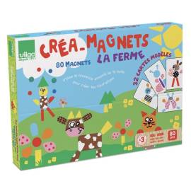 Créa-Magnets 80 pieces - The farm