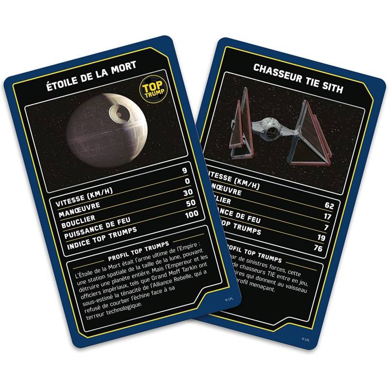 Card game - STAR WARS Spaceships