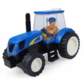 NEW HOLLAND With a character to build in building bricks (48 Pieces)