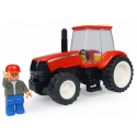 CASE IH With a building brick character (48 pieces)