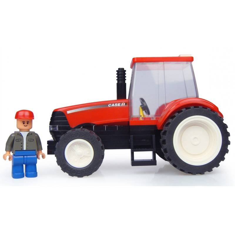 CASE IH With a building brick character (48 pieces)