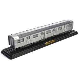 Intermediate trailer ZBB-25101 second class gray stainless steel for railcar Type ZBD-5101 SNCF from the series Les Autotrices d