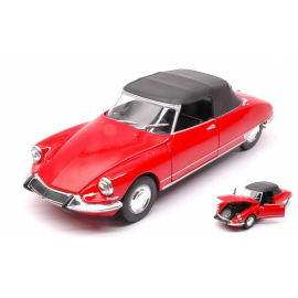 CITROEN DS 19 convertible closed red Die-cast 