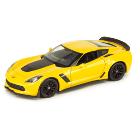 CHEVROLET Corvette Z06 2017 yellow Die-cast 