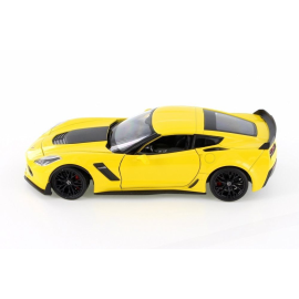 CHEVROLET Corvette Z06 2017 Yellow Die-cast 