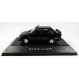 FIAT Duna SCX 1989 black 4-door sedan sold in blister pack