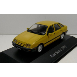FORD Sierra I 1984 Yellow with booklet Die-cast 