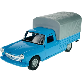 PEUGEOT 404 closed cover 1968 Blue friction Die-cast 