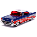 CHEVROLET BEL-AIR Hard-Top Blue and red 1957 MARVEL Avengers