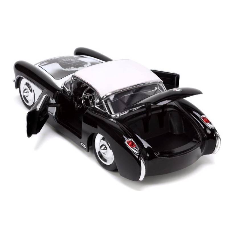 CHEVROLET Corvette with WOLFMAN Black figurine 1957