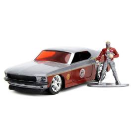 FORD Mustang Fastback with Star Lord Figure 1969 GUARDIANS OF THE GALAXY