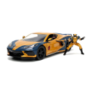 CHEVROLET Corvette Stingray with WOLVERINE 2020 MARVEL X-MEN Figure