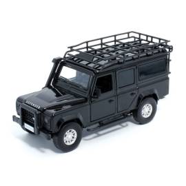 LAND ROVER defender 110 black with sounds and lights