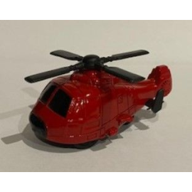 Red Friction Helicopter