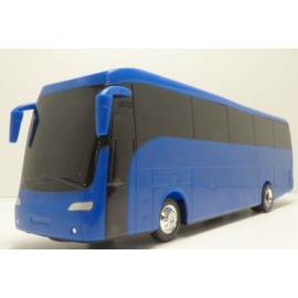 Blue sightseeing bus Die-cast 