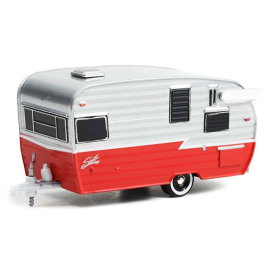 Shasta Airflyte 1962 trailer from the HITCCHED Homes series in blister pack Die-cast 