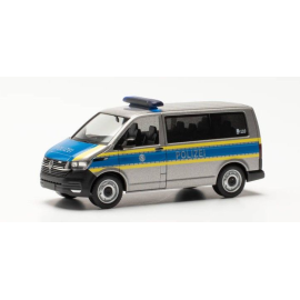 Mini bus VOLKSWAGEN T 6.1 POLICE DE MUNICH gray Die-cast 