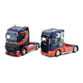 SCANIA 164 TOPLINE 4x2 and SCANIA S HIGHLINZE 4x2 COLES & SONS Die-cast 