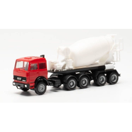 IVECO UNIC 6x4 with 2-axle mixer trailer Die-cast 