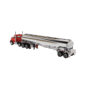 KENWORTH T880S Day Cab 8x4 with chrome tanker 2 Axles DIECAST MASTERS