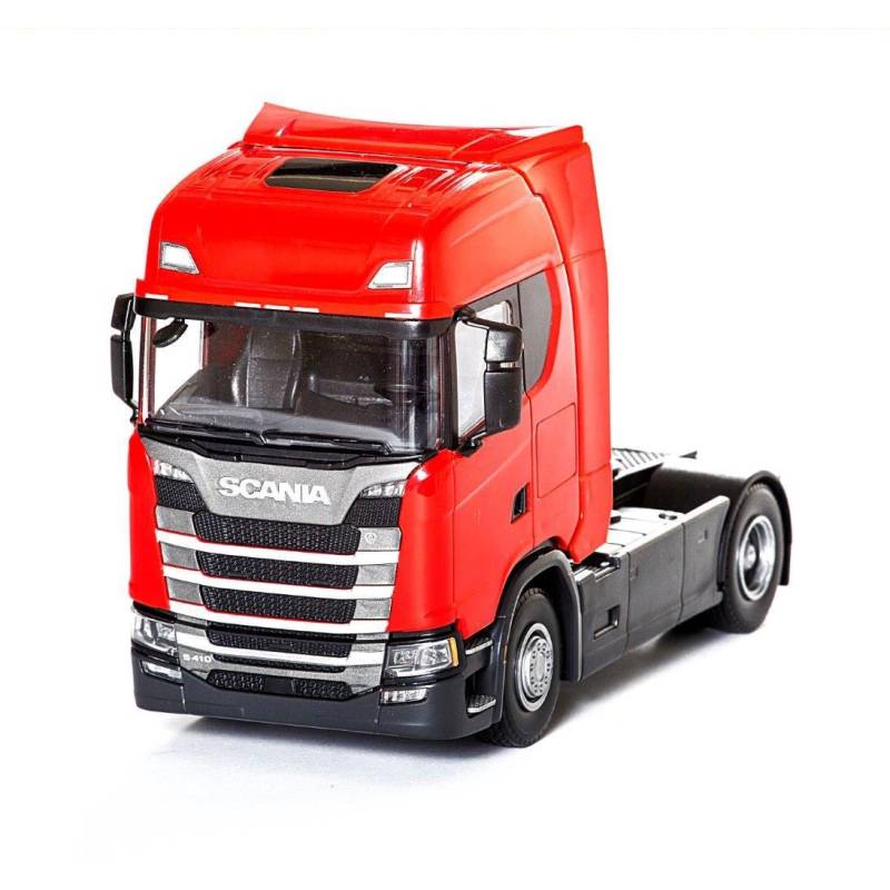 SCANIA CS410 4x2 red Diecast truck model