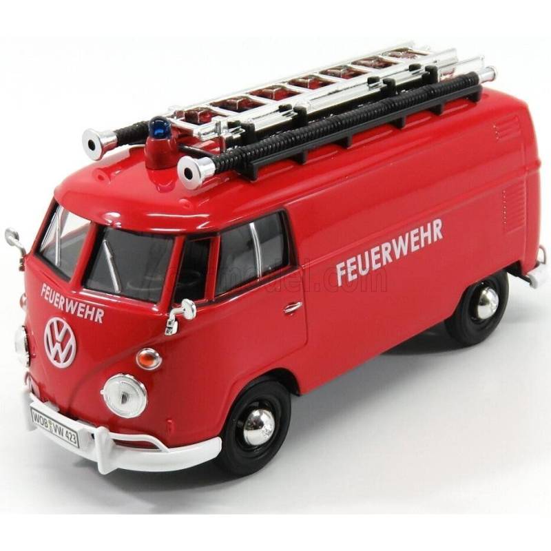 VOLKSWAGEN Type2 T1 Firefighter van Die-cast fire engine 