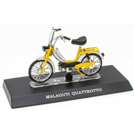 MALAGUTTI Quattrotto moped 1978 yellow and white Die-cast 