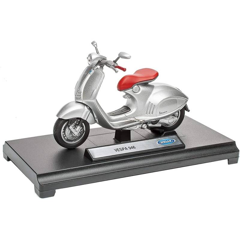 VESPA 946 2014 Silver Diecast motorcycle