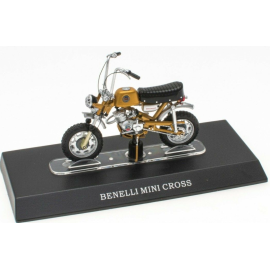 BENELLI mini cross gold moped Die-cast 