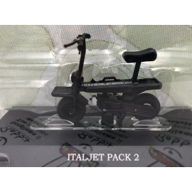 ITALJET Pack 2 moped black Die-cast 