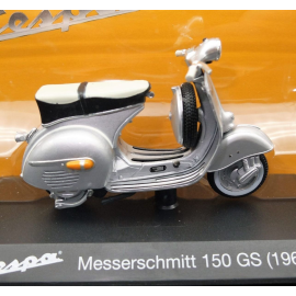 VESPA Messerschmitt 150GS 1961 gray Die-cast 