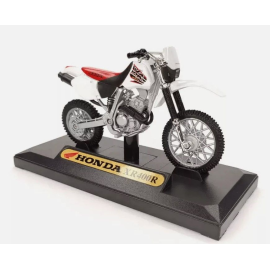 HONDA XR400R White and red Die-cast 