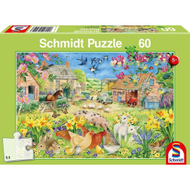 60 Piece Puzzle My Little Farm 