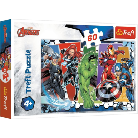 60 Piece Puzzle AVENGERS The Invisibles 