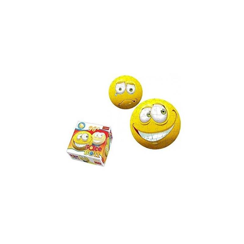 3D Puzzle 96 pieces Yellow Smiley 