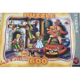 JACK and PEGGY 600 Piece Puzzle 