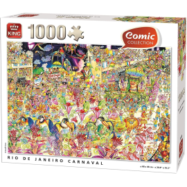 1000 Piece Puzzle The Canaval of RIO de JANEIRO 