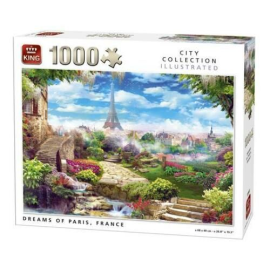 1000 piece puzzle Dreams of Paris - France 