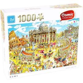 1000 piece puzzle Comic Collection Rome 
