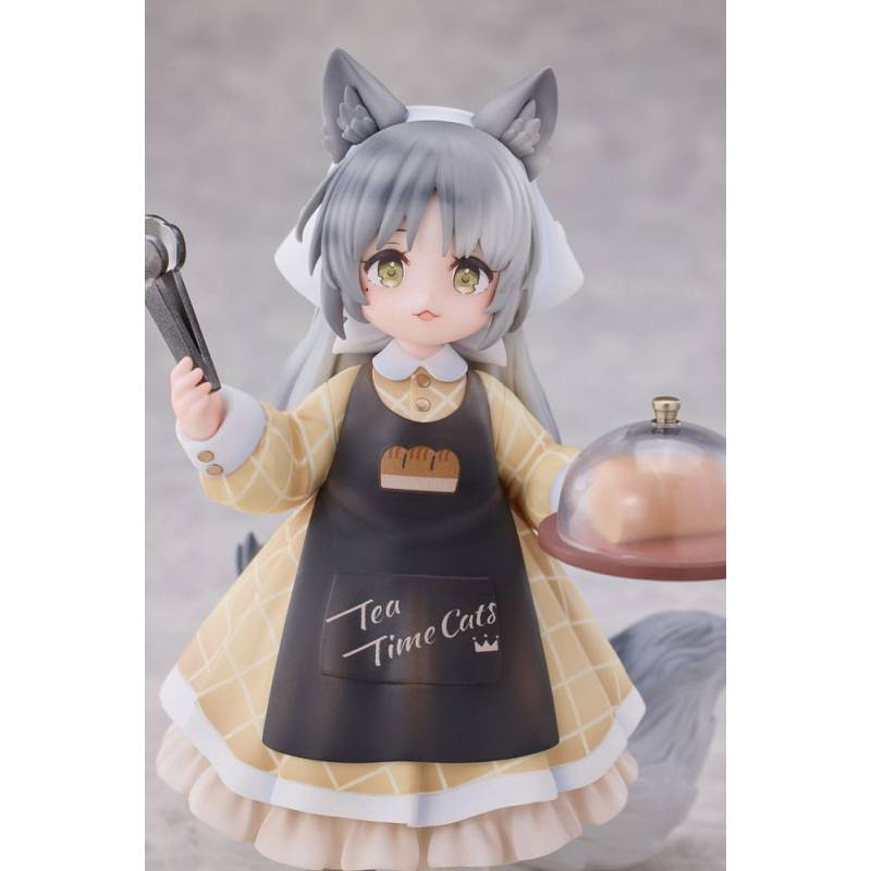 Decorated Life Collection PVC statuette Tea Time Cats - Cat Town Bakery Staff & Customer Set 12 cm