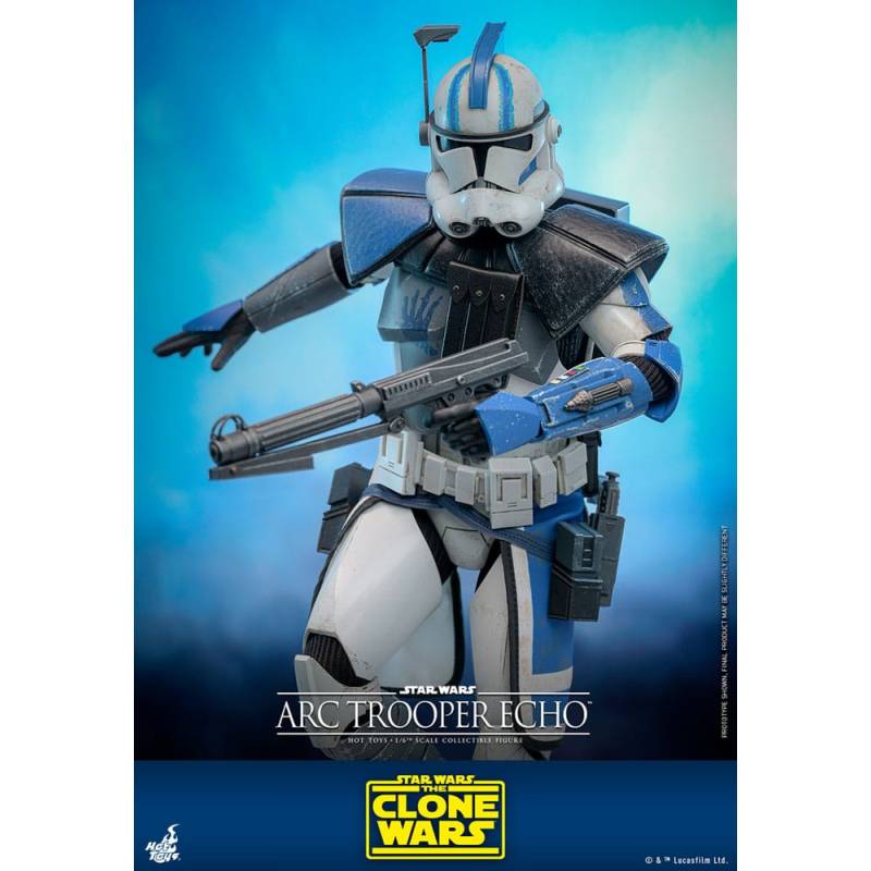 Star Wars: The Clone Wars 1/6 figure Arc Trooper Echo 30 cm