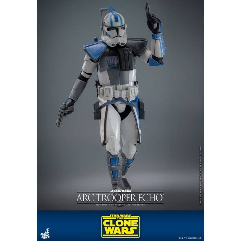 Star Wars: The Clone Wars 1/6 figure Arc Trooper Echo 30 cm