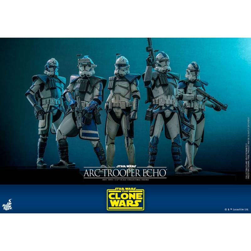 Star Wars: The Clone Wars 1/6 figure Arc Trooper Echo 30 cm