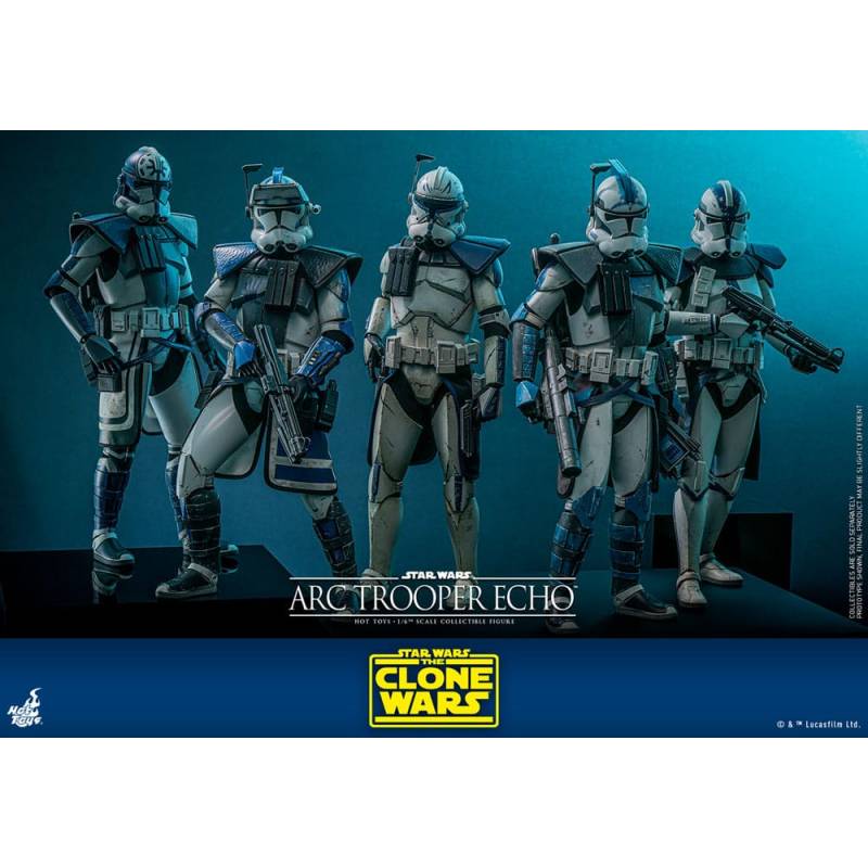 Star Wars: The Clone Wars 1/6 figure Arc Trooper Echo 30 cm